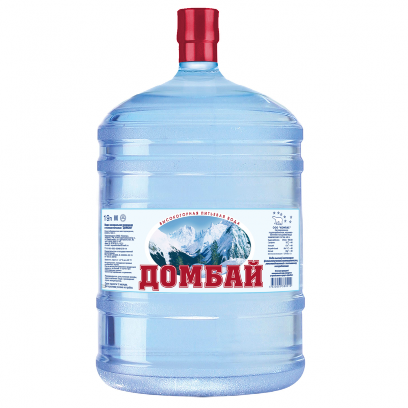 Вода питьевая «Домбай» 19л